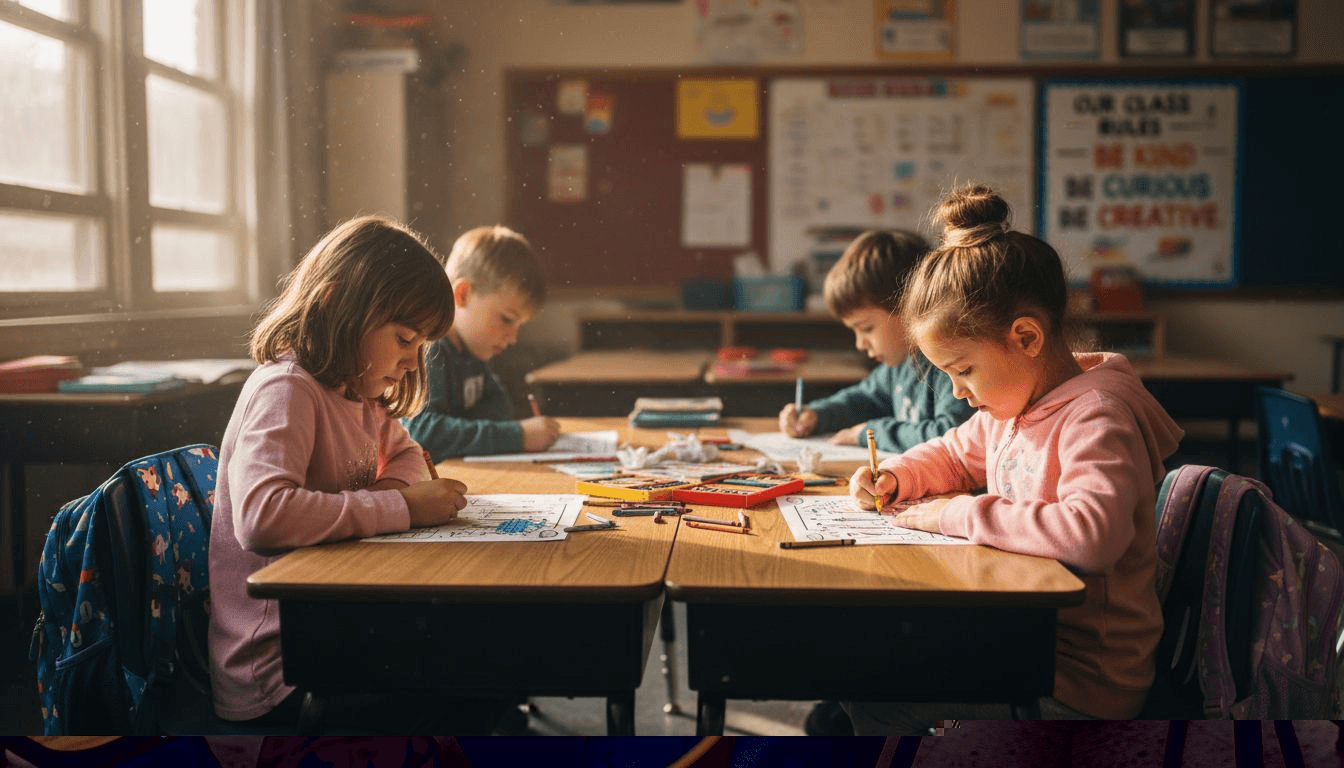 Create engaging classroom colouring worksheets in 2026