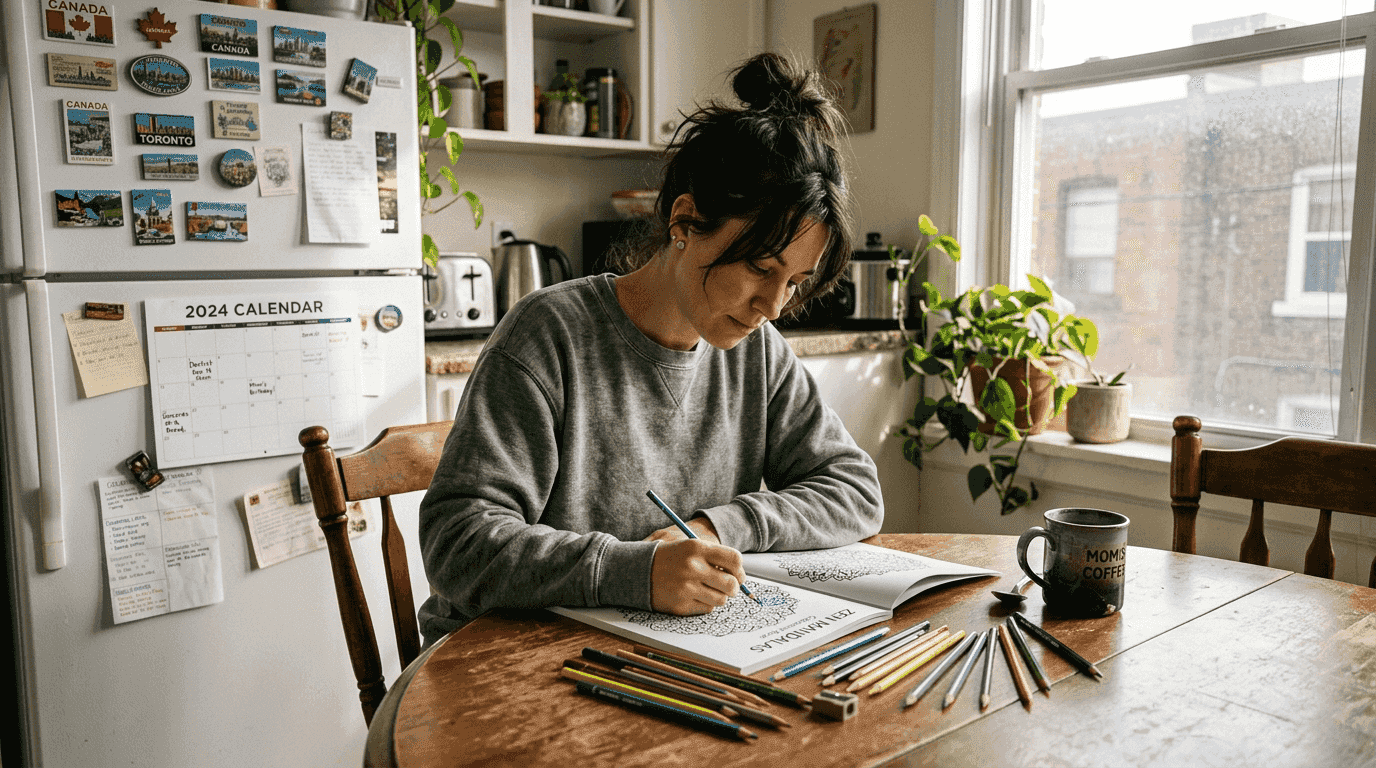 Discover the benefits of adult colouring for stress relief